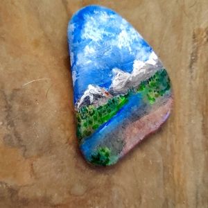 Painted rock